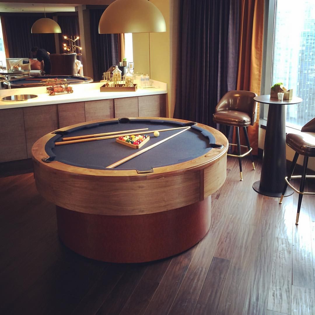 Perfect Shot Round Pool Tables